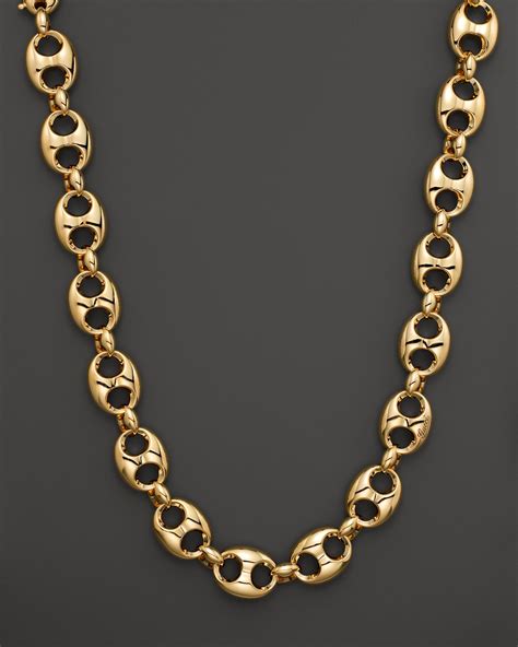 gucci chunky gold necklace|gucci gold chain necklaces.